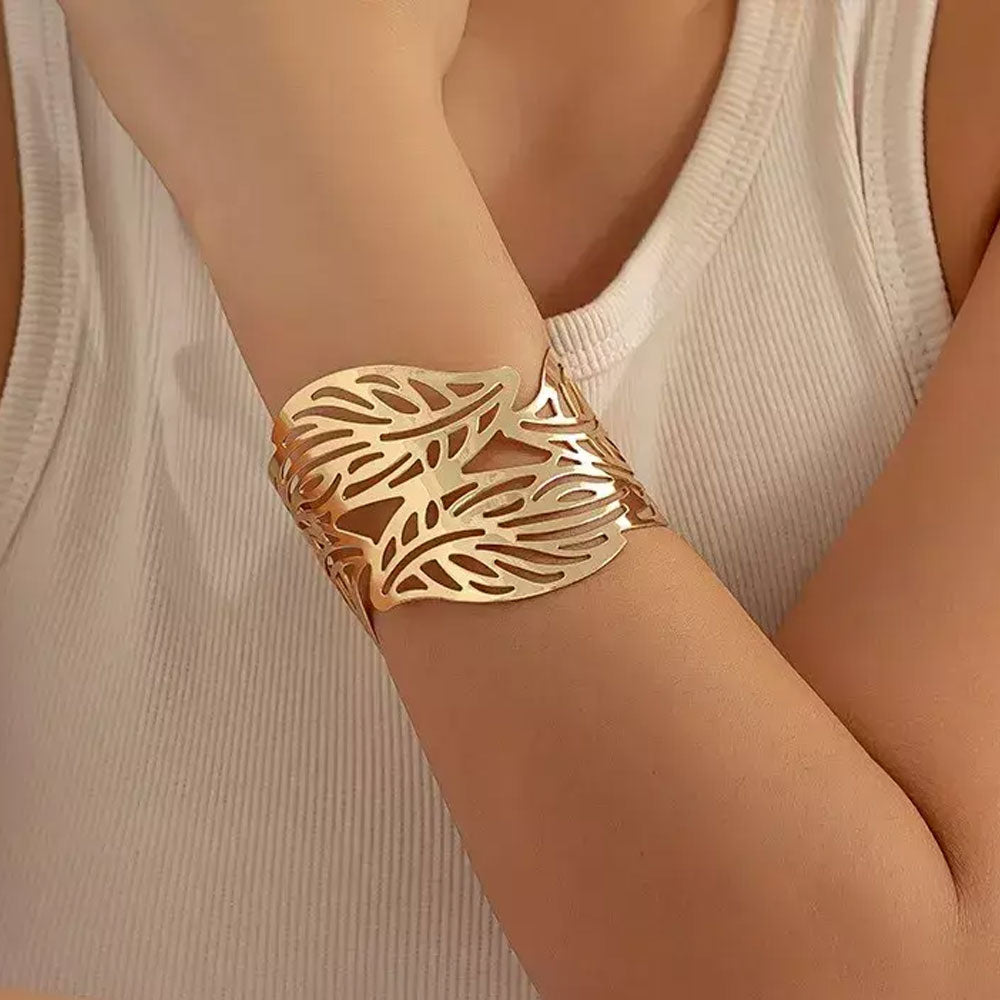 Leaf Swirl Cuff