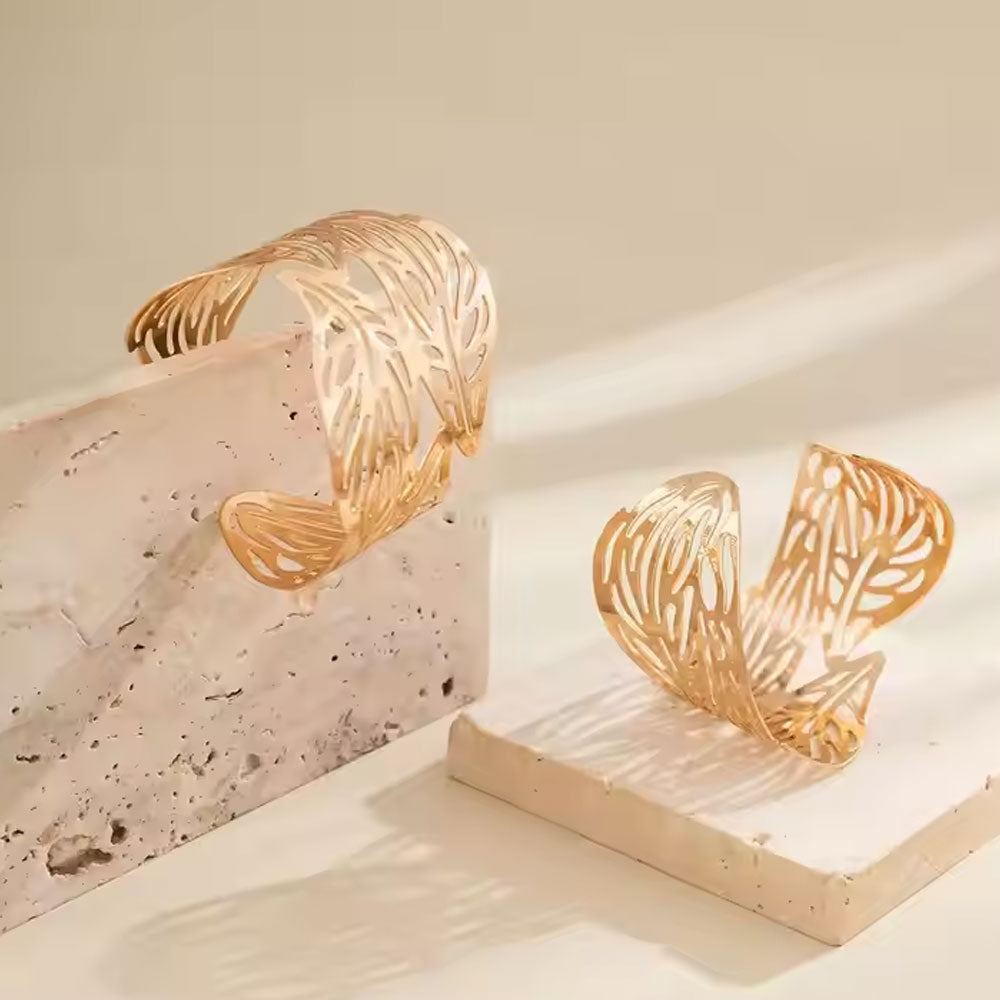 Leaf Swirl Cuff