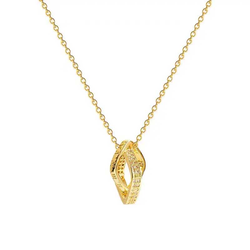 Cosmic Duo Pendant Necklace