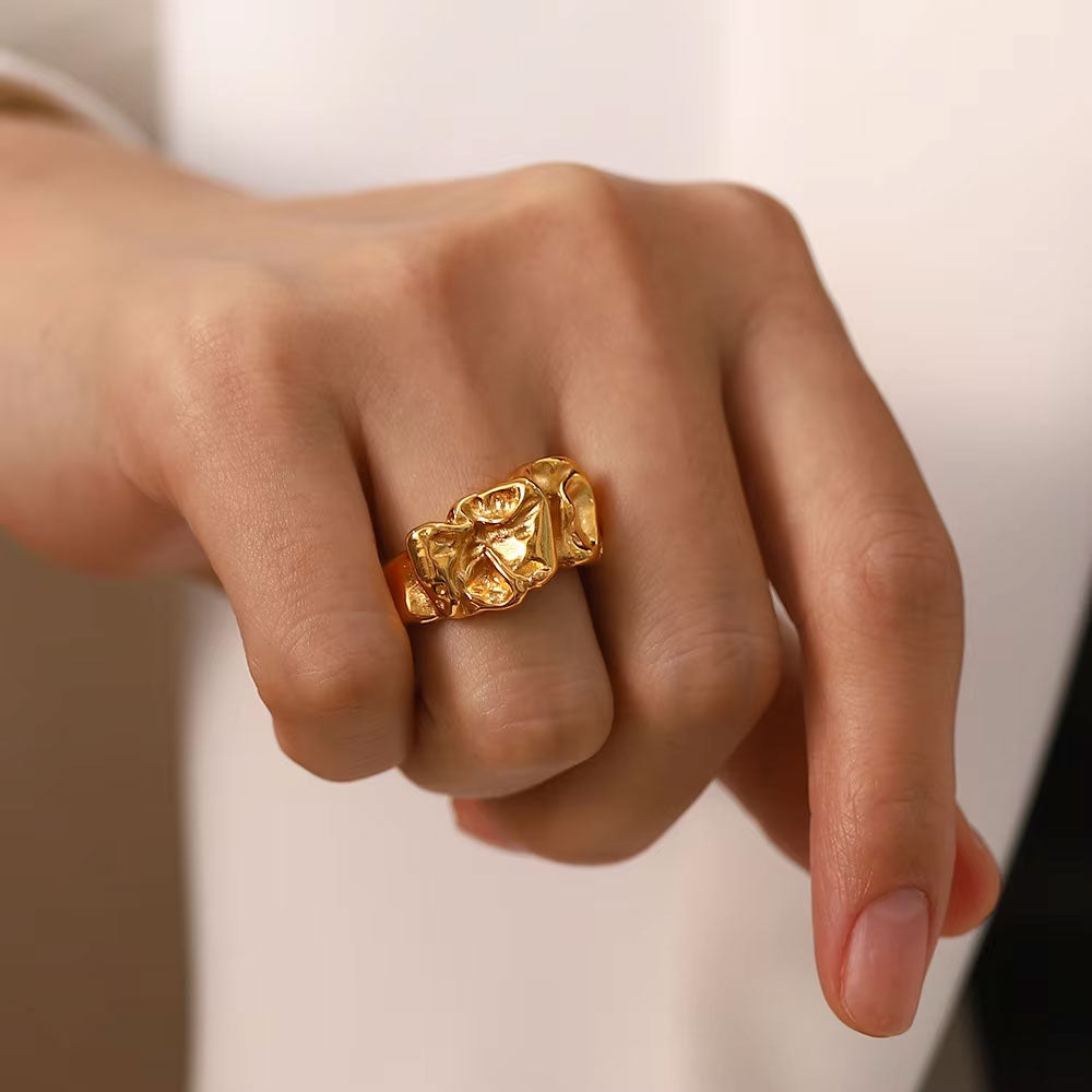 Auric Wave Ring