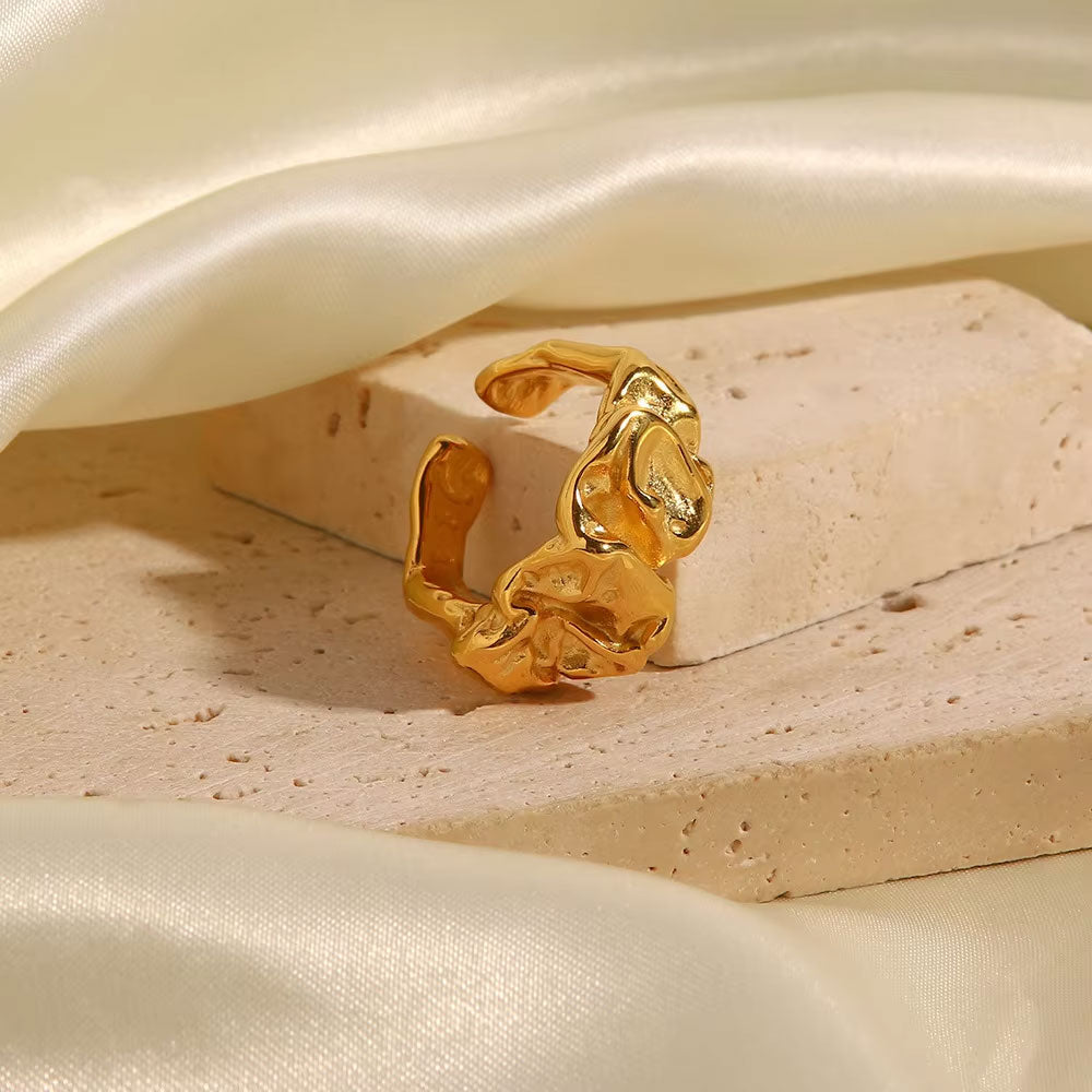 Auric Wave Ring