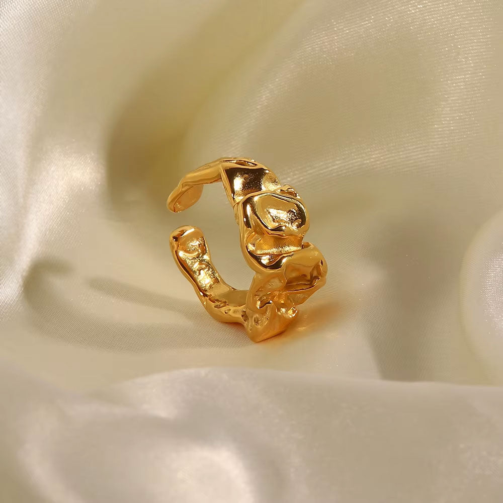 Auric Wave Ring