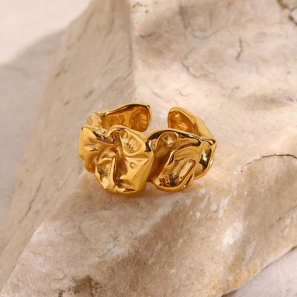 Auric Wave Ring