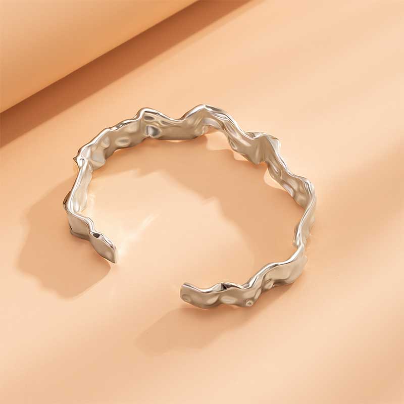 Crinkled Chic Bracelets