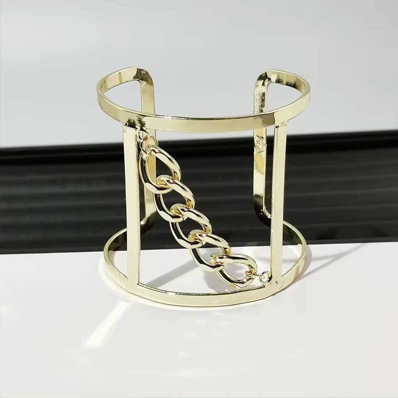 Diagonal Chain Cuff