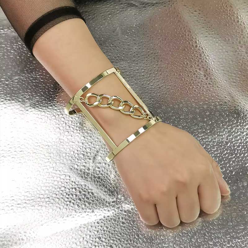 Diagonal Chain Cuff