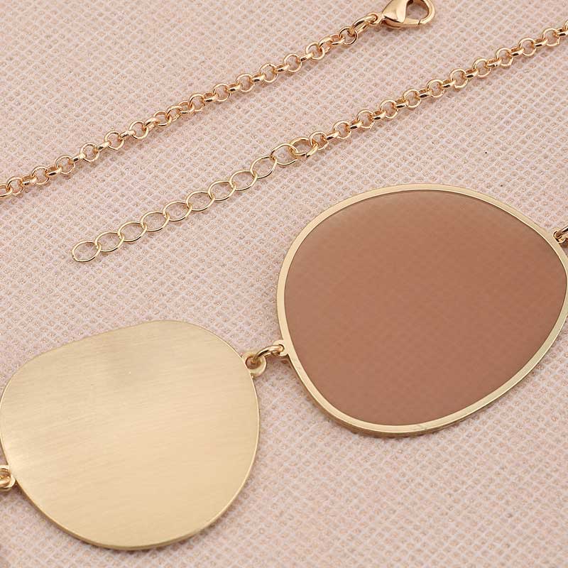 Geometric Choker Necklace