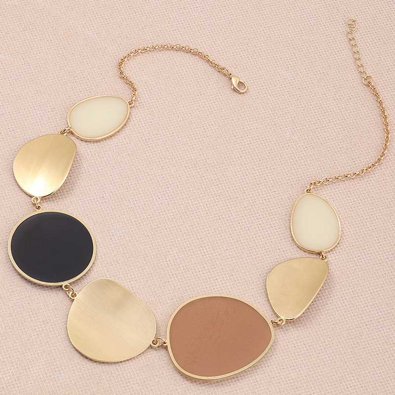 Geometric Choker Necklace