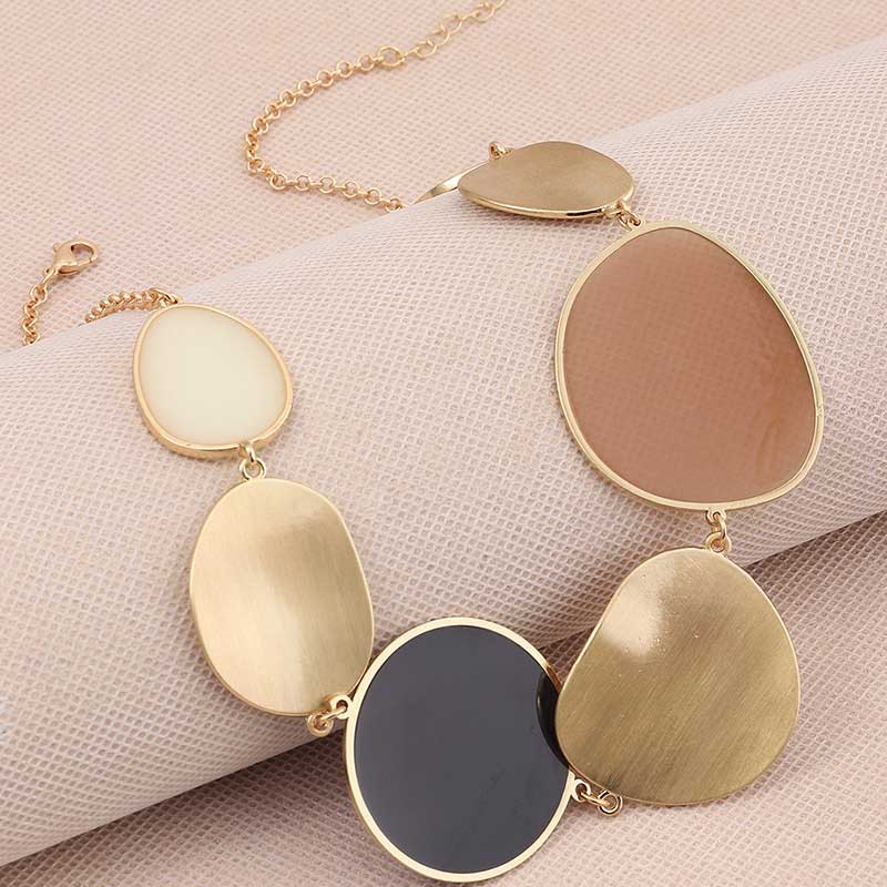Geometric Choker Necklace