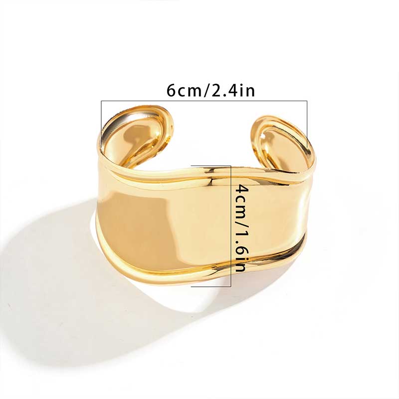 Gleaming Wave Cuff
