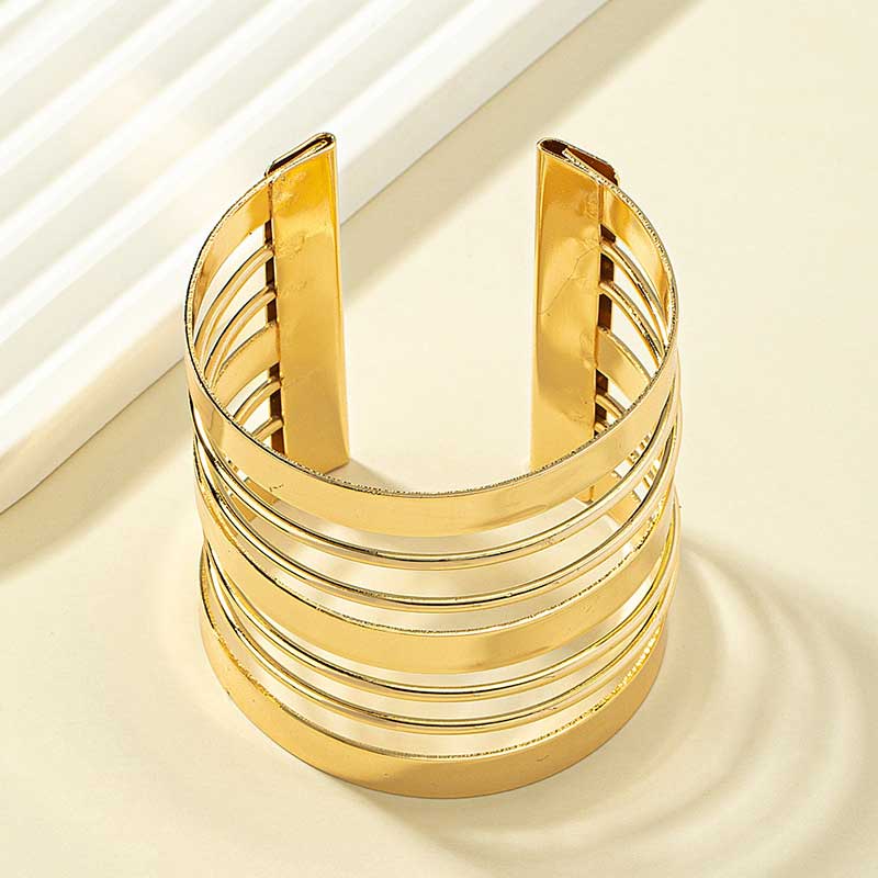 Layers Charm Cuff