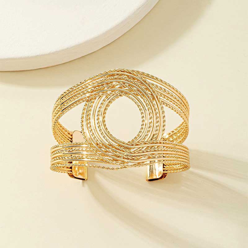 Opulent Orbit Cuff