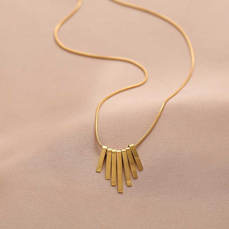 Radiant Rays Pendant Necklace