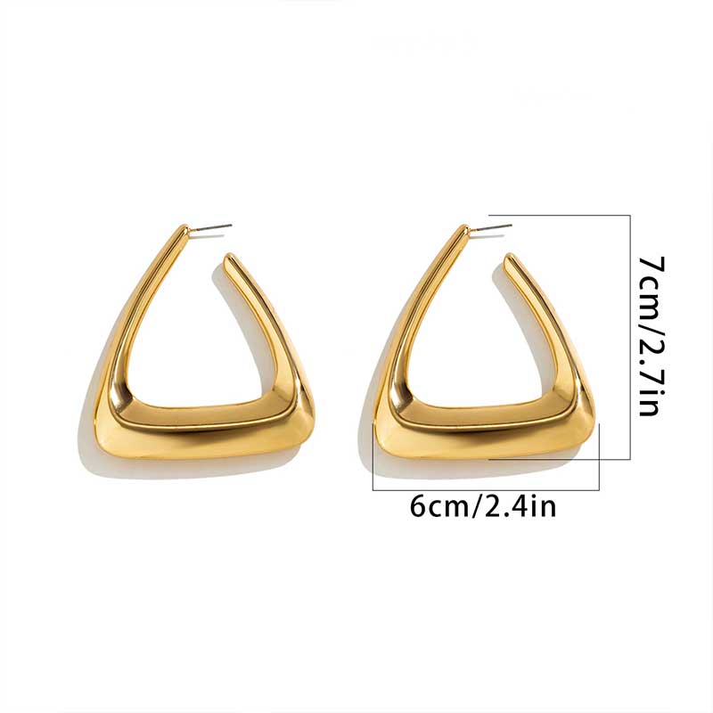 Sleek Apex Earrings