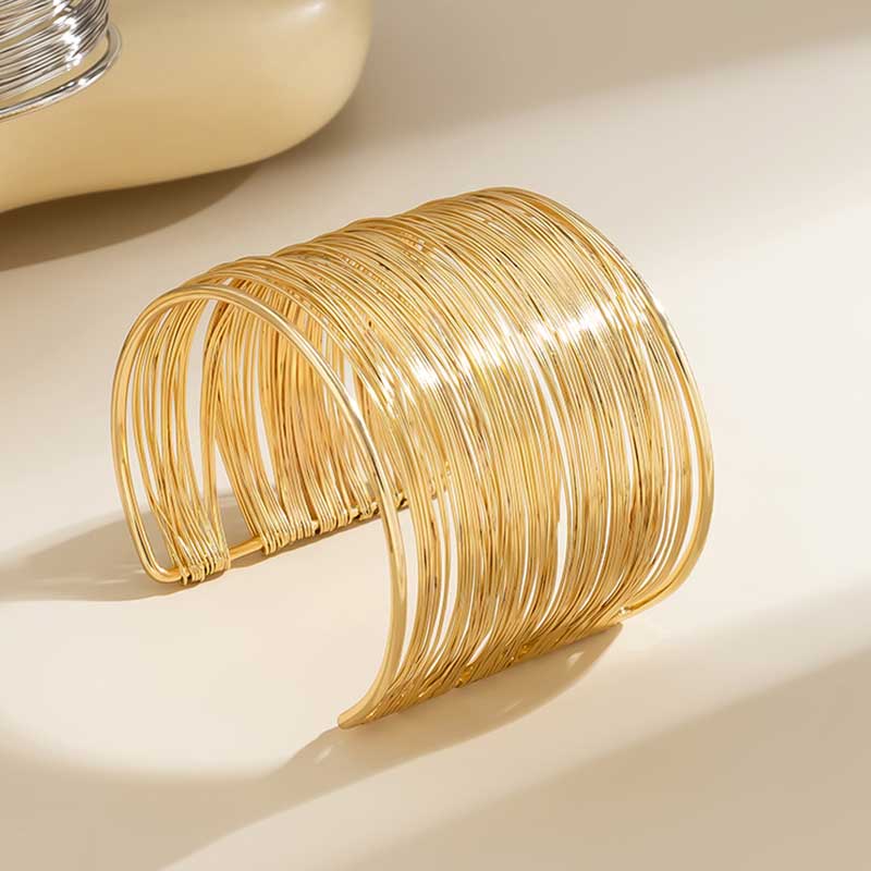 Sparkling Spiral Cuff