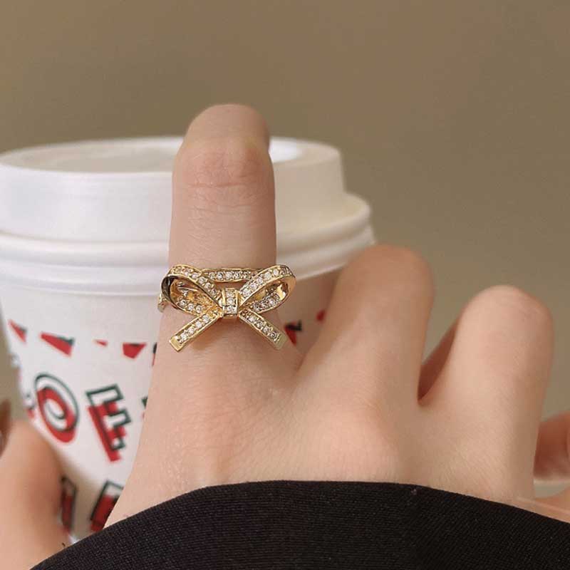 Gilded Knotwork Ring