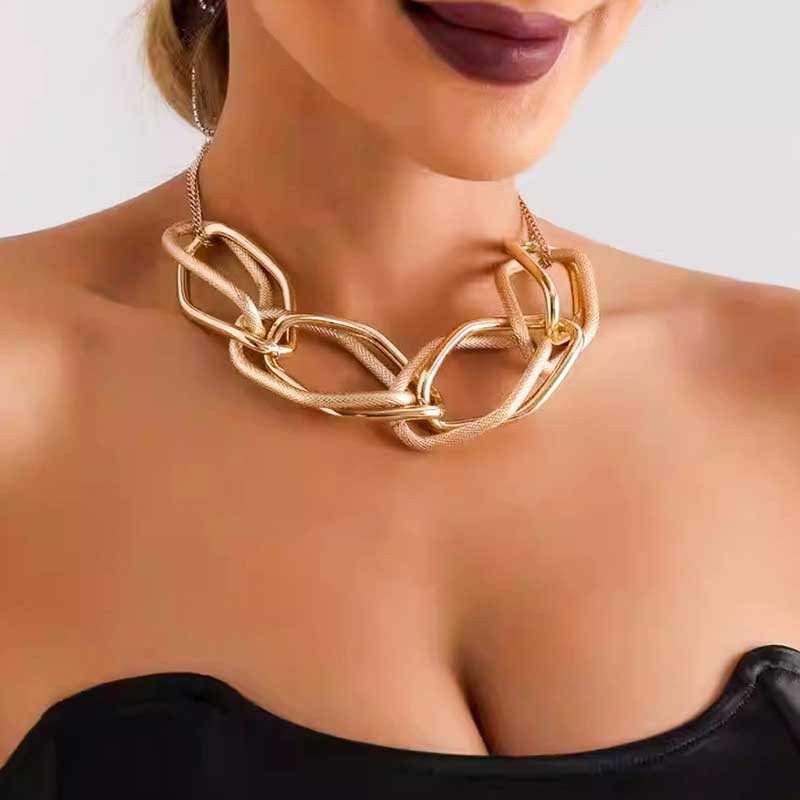 Golden Loop Necklace