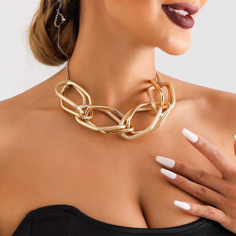 Golden Loop Necklace