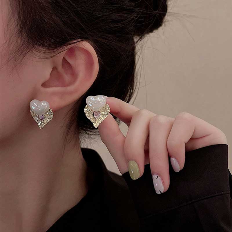 Duet Hearts Earrings