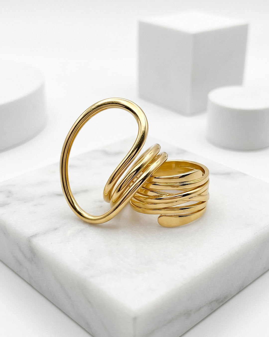Twisted Elegance Ring