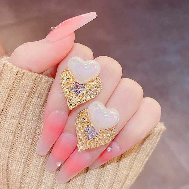Duet Hearts Earrings