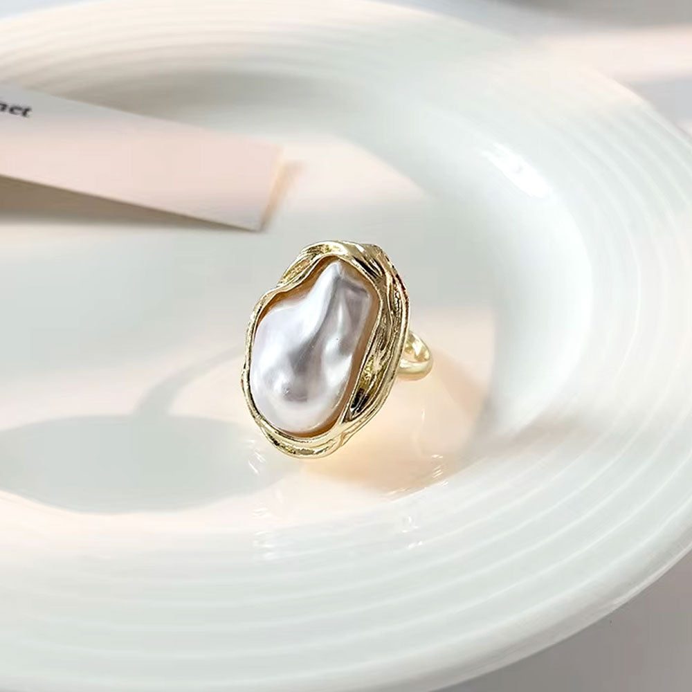 Seafoam Pearl Ring