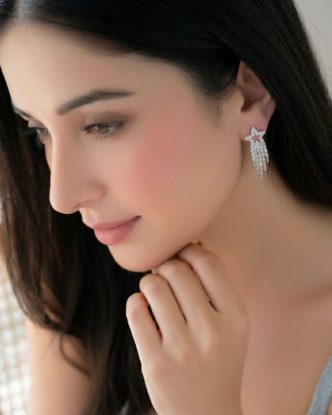 Starry Cascade Earrings