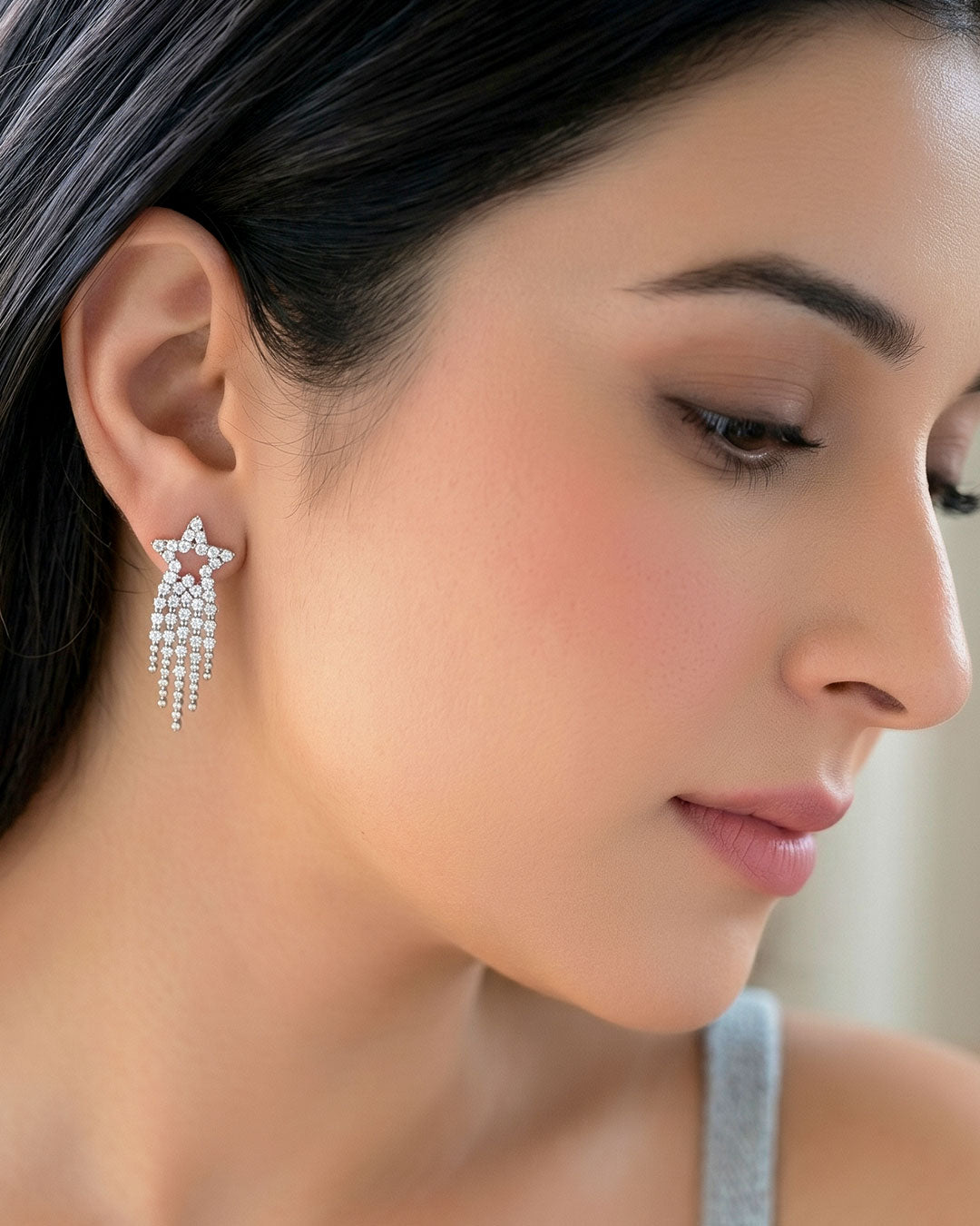 Starry Cascade Earrings