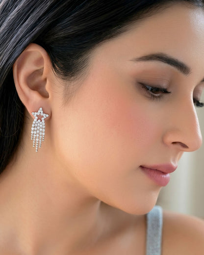 Starry Cascade Earrings