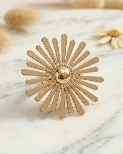Retro Flower Ring