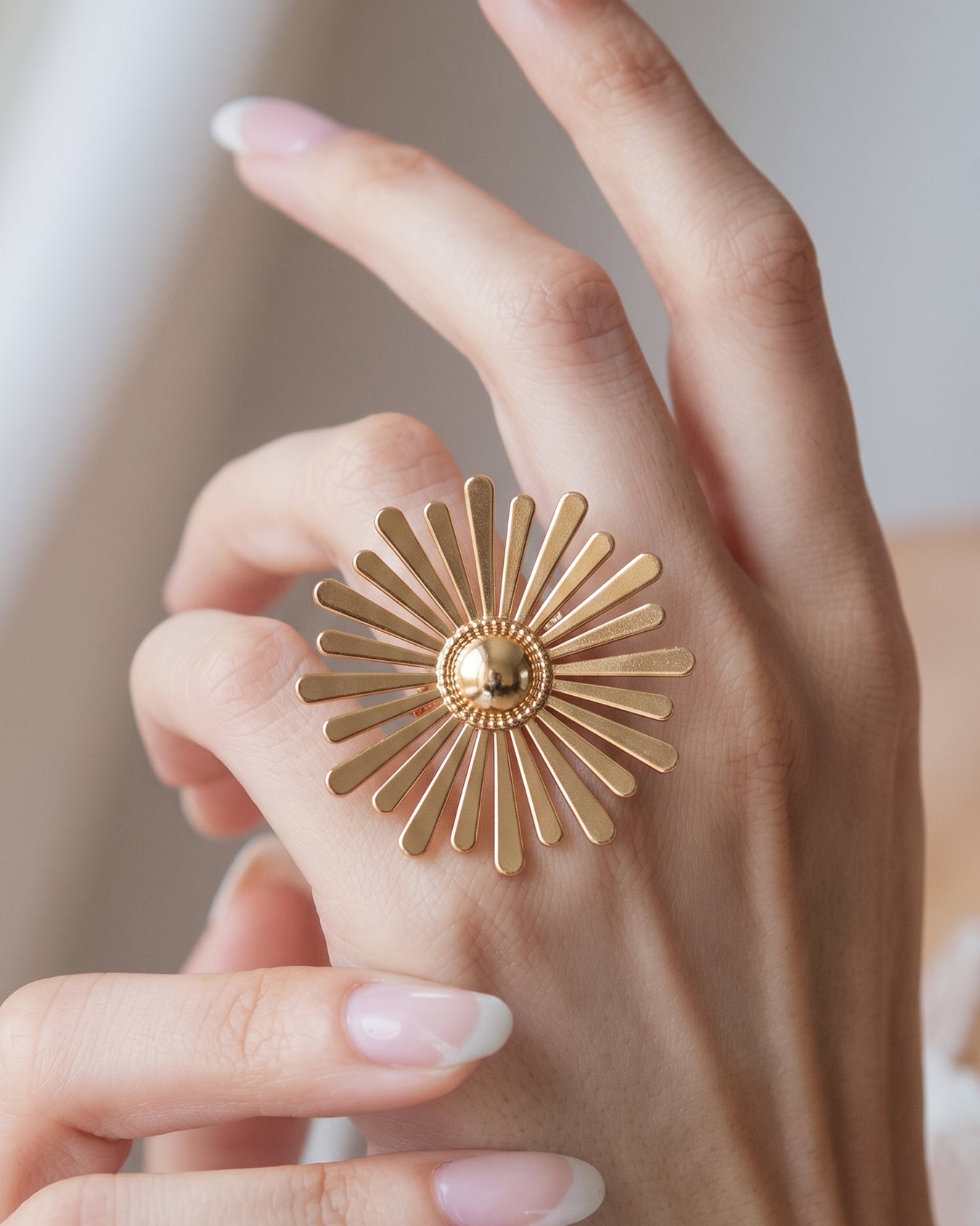 Retro Flower Ring