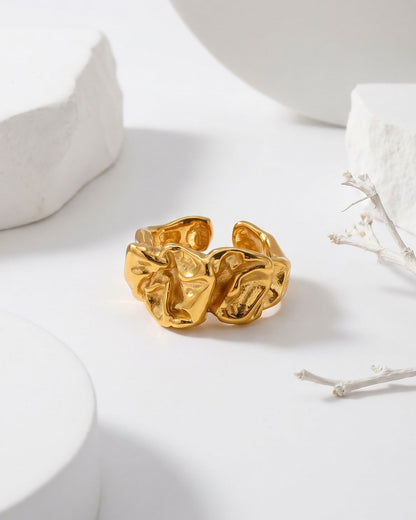 Auric Wave Ring