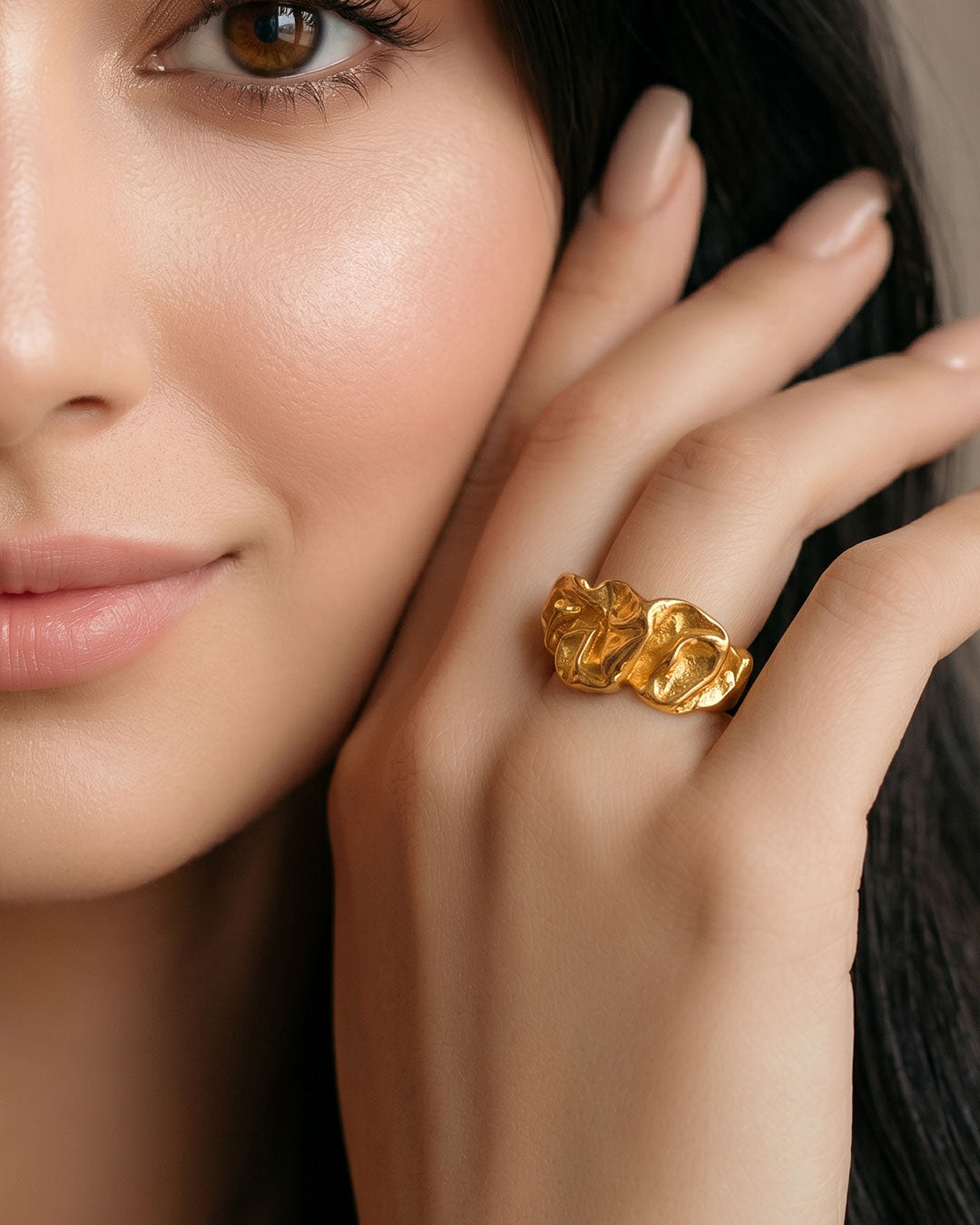 Auric Wave Ring