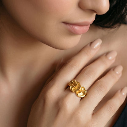 Auric Wave Ring