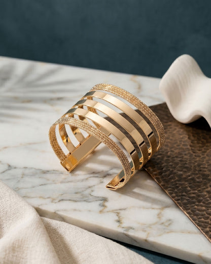 Aurora Lines Cuff
