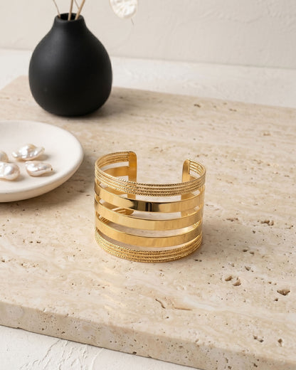 Aurora Lines Cuff