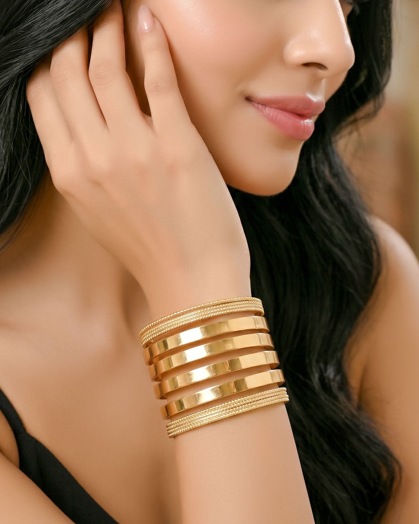 Aurora Lines Cuff
