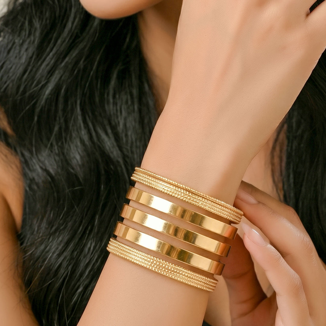 Aurora Lines Cuff