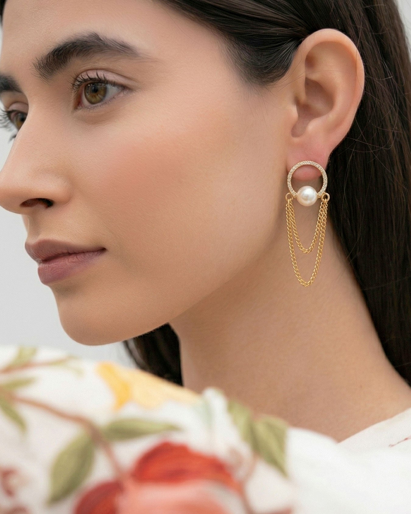 Chained Elegance Earrings