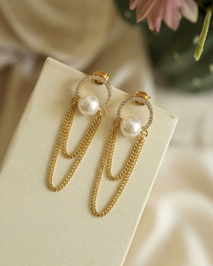 Chained Elegance Earrings