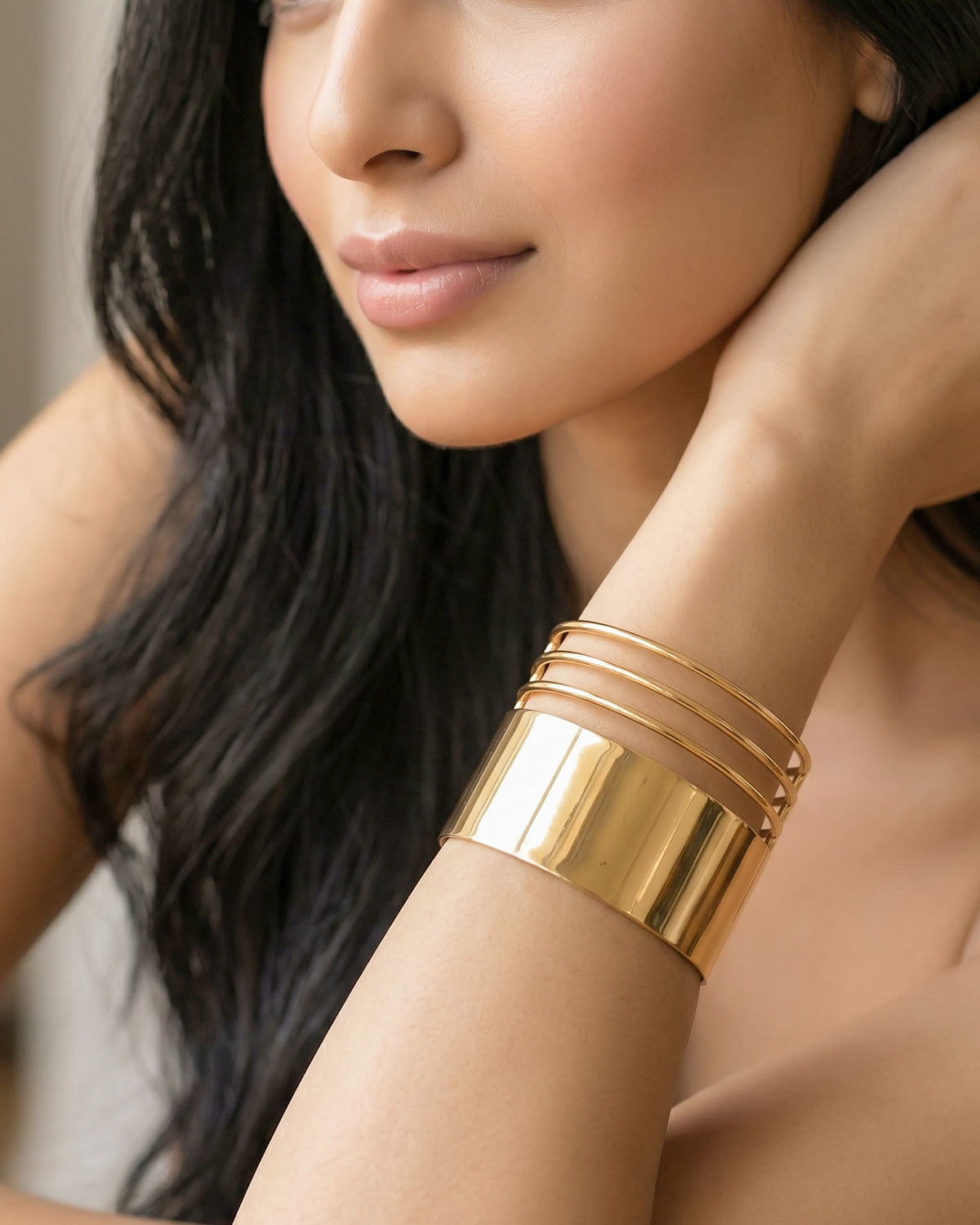 Dazzling Trio Cuff