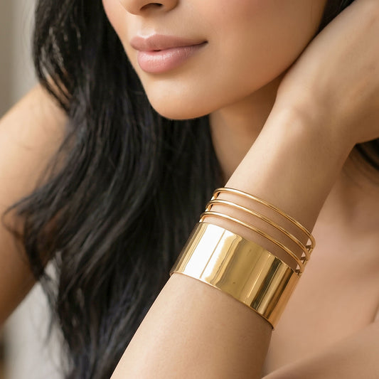 Dazzling Trio Cuff
