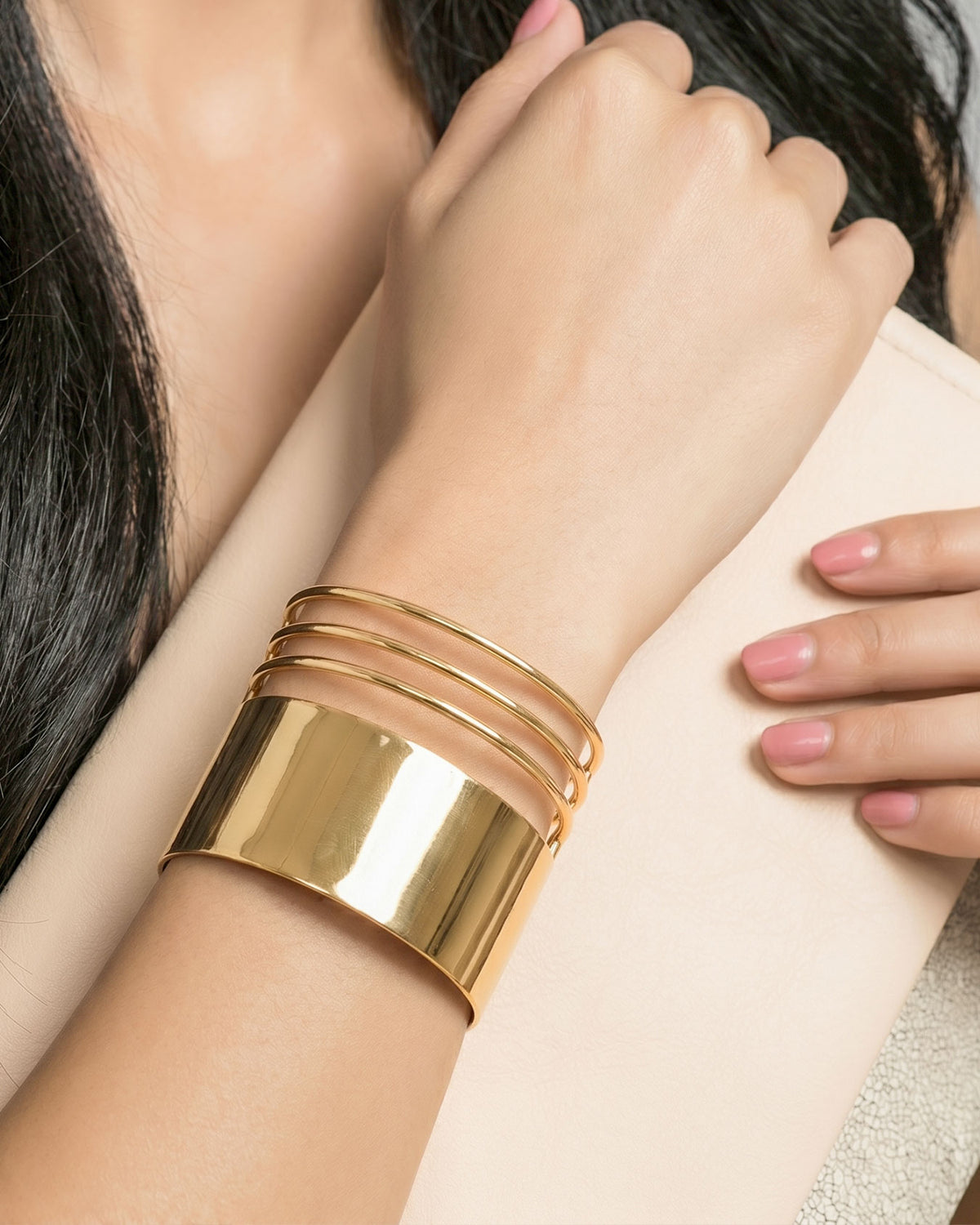 Dazzling Trio Cuff