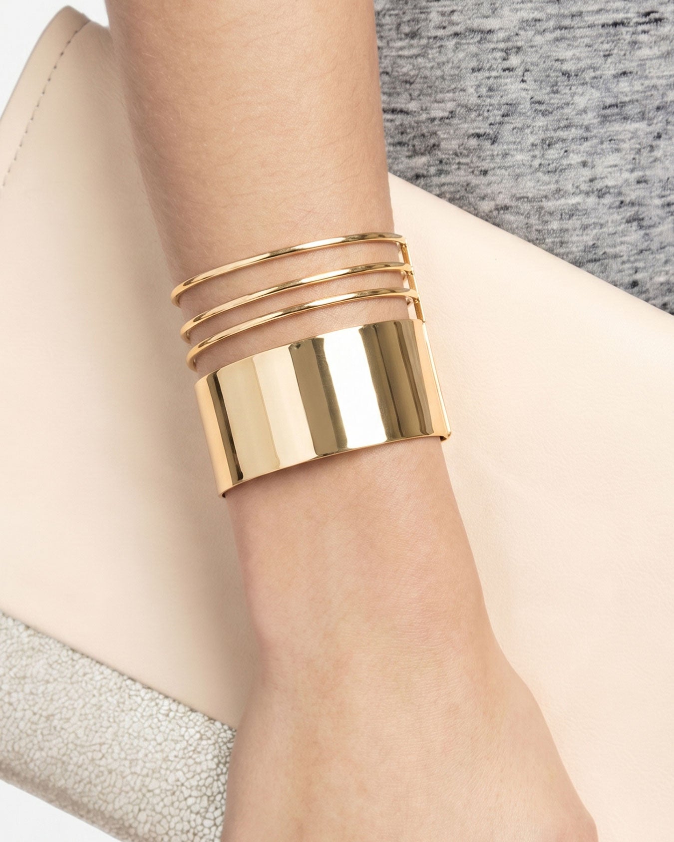 Dazzling Trio Cuff