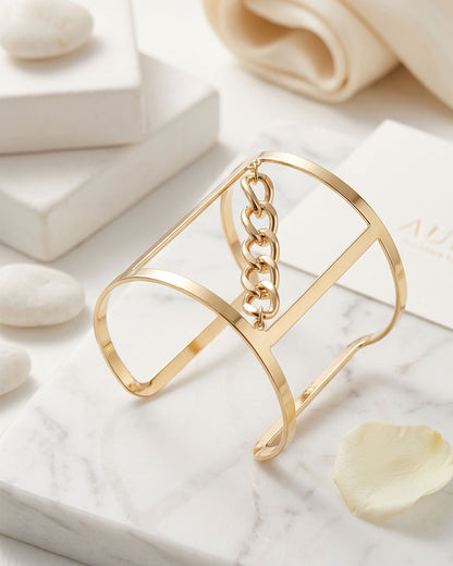 Diagonal Chain Cuff