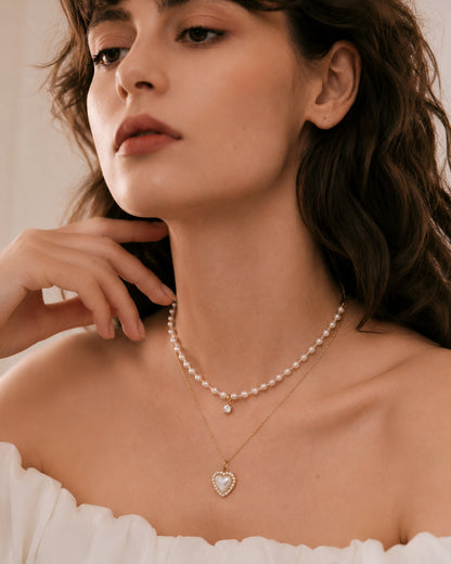 Dual Love Enchantment Pendant Necklace