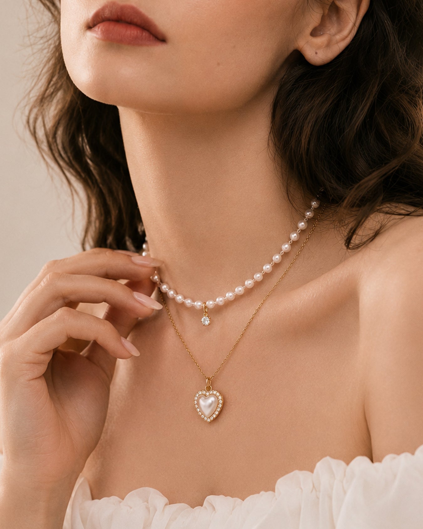 Dual Love Enchantment Pendant Necklace
