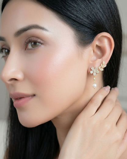 Floral Cascade Earrings