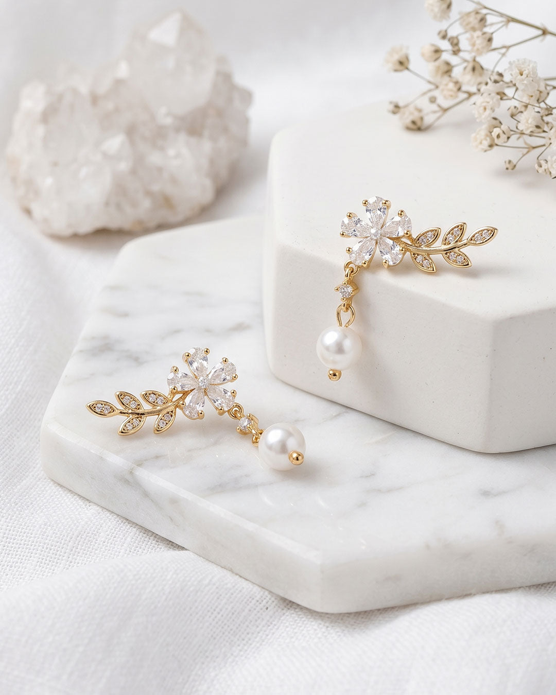 Floral Cascade Earrings