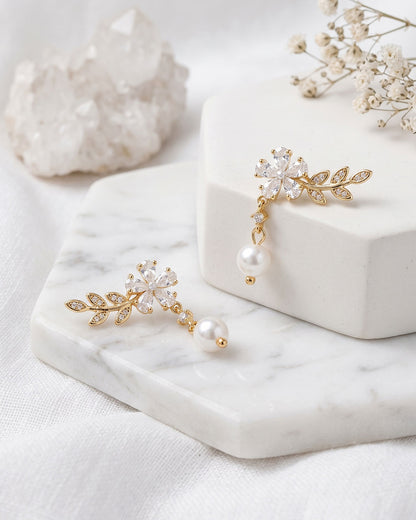 Floral Cascade Earrings